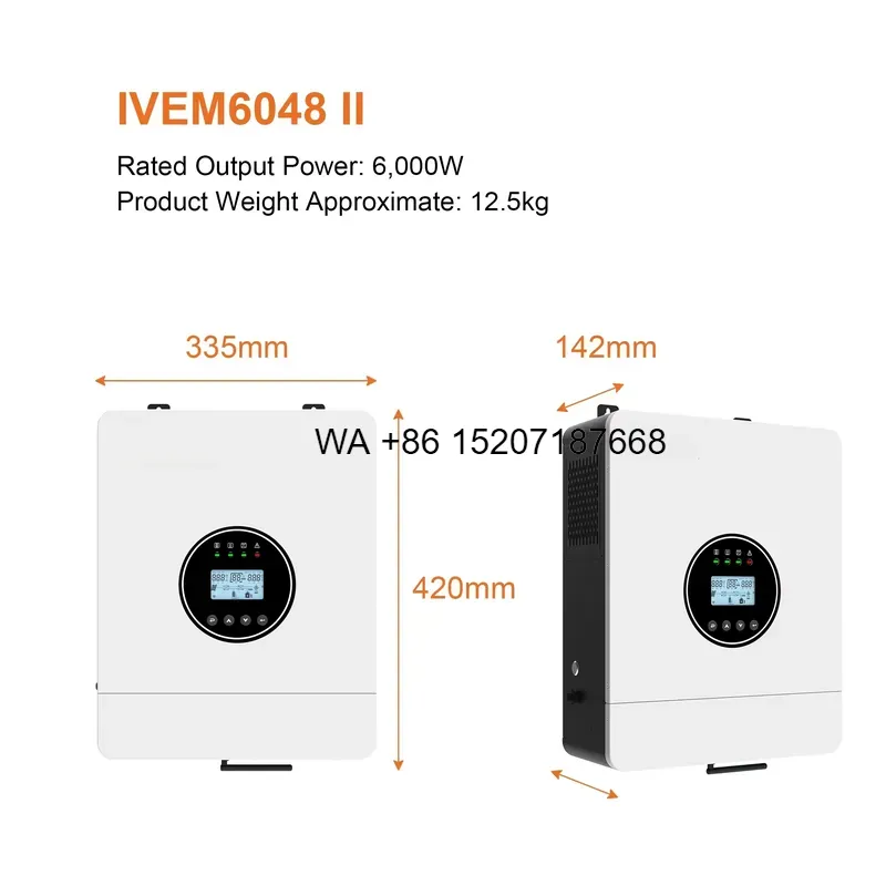 Off Grid Solar Inverter 48V 6000W - Wmwmnu für Felicitysolar 6000W Netzunabhängiger Hochfrequenz