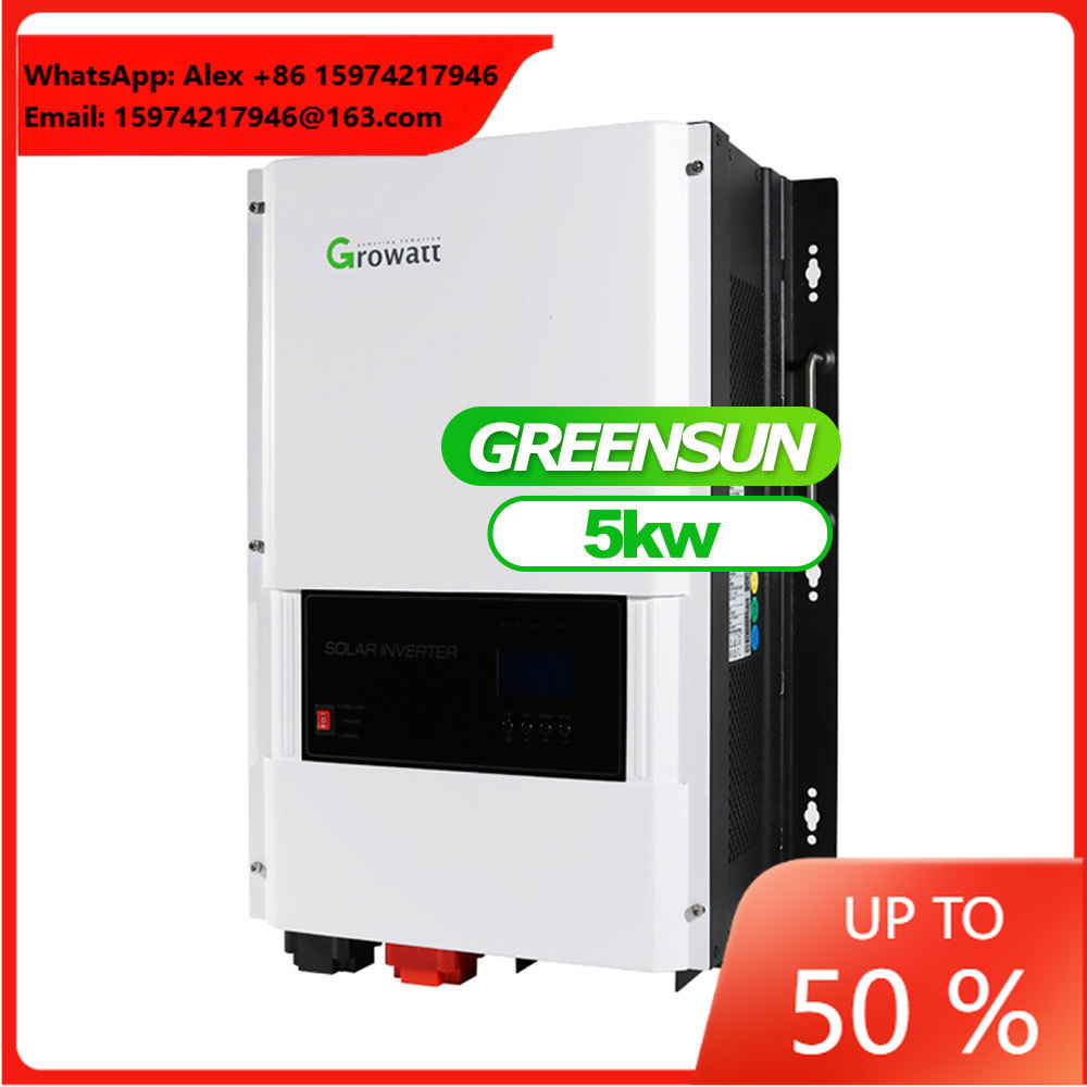 Off Grid Solar Inverter 48V 6000W - Growatt Hybrid-Wechselrichter Off-Grid 12kW 10kW 5kW