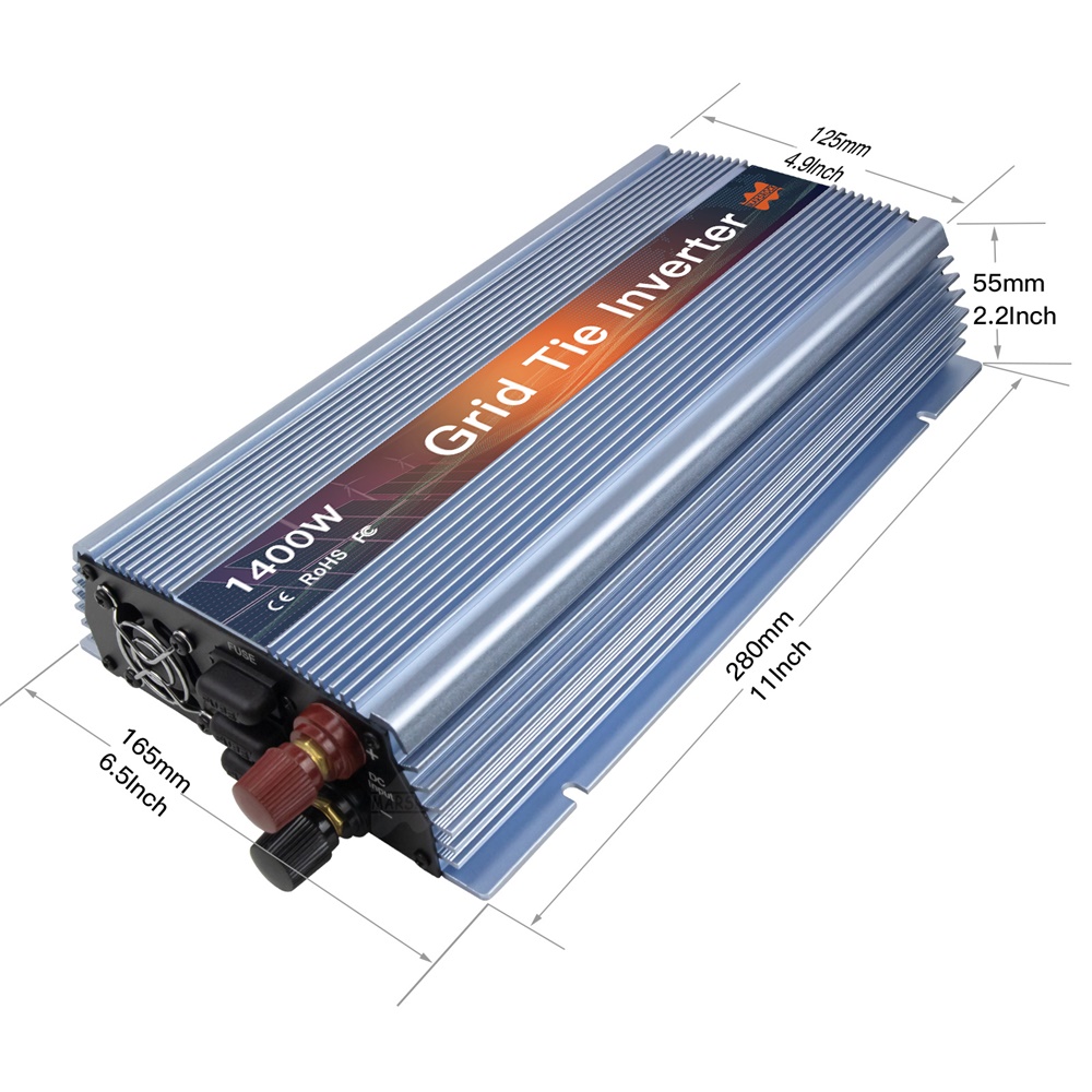 1400 W Grid Tie Micro Solar In – Micro Inverter 1400W Solar Grid Tie Bewertung und Preis